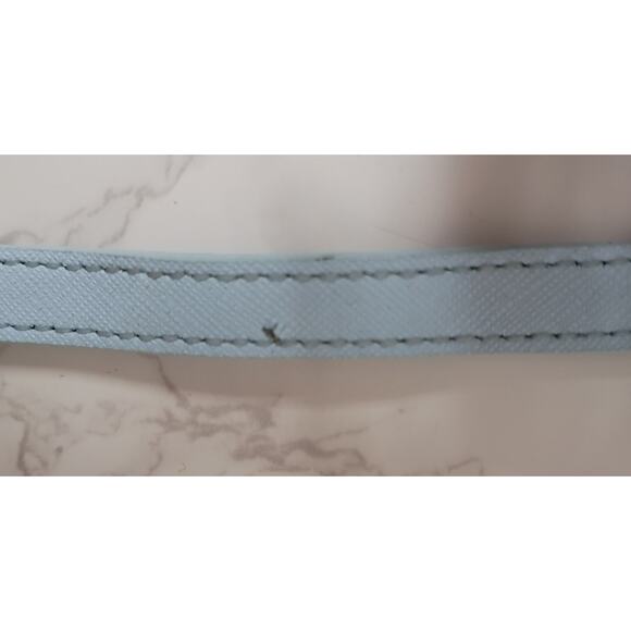 Tory Burch Robinson Blue Crossbody Bag - Picture 9 of 9